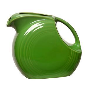 Fiestawear Retired Disk Drink Pitcher Green 67 ounces